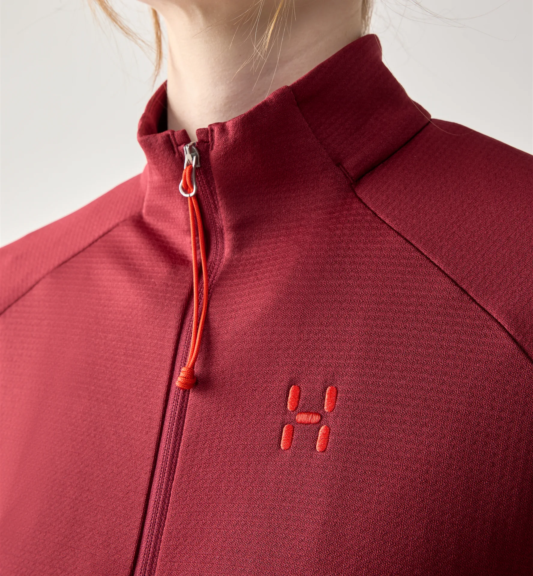 Korp Mid Jacket Women Carmine Red