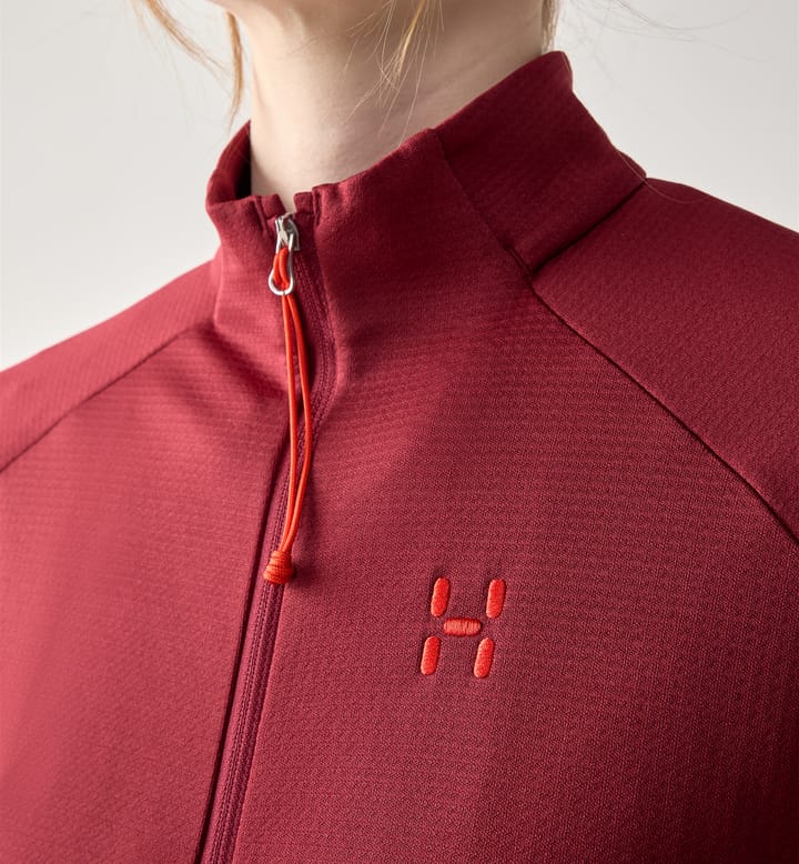 Korp Mid Jacket Women Carmine Red Korp Mid Jacket Women Carmine Red