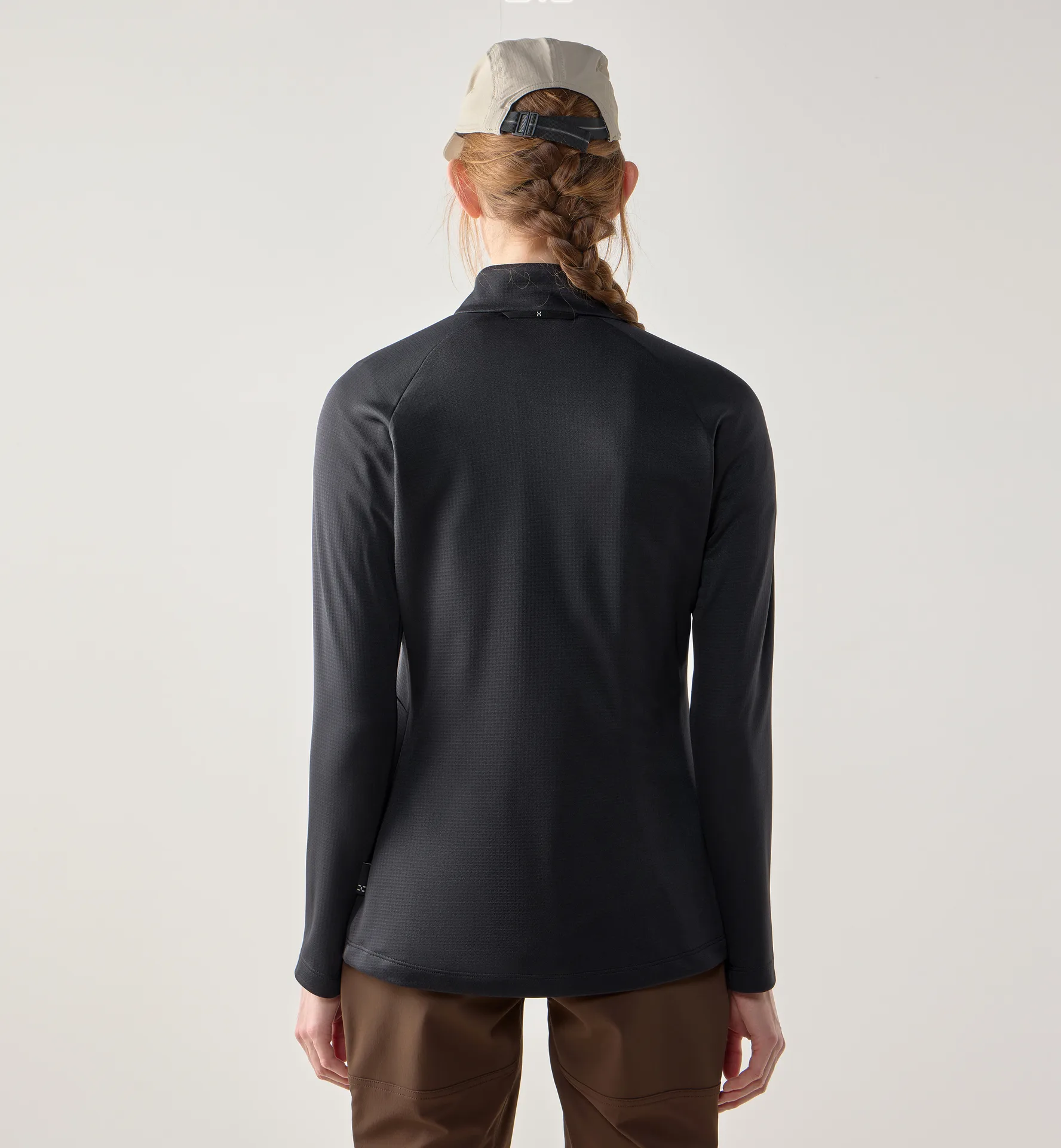 Korp Mid Halfzip Women True Black