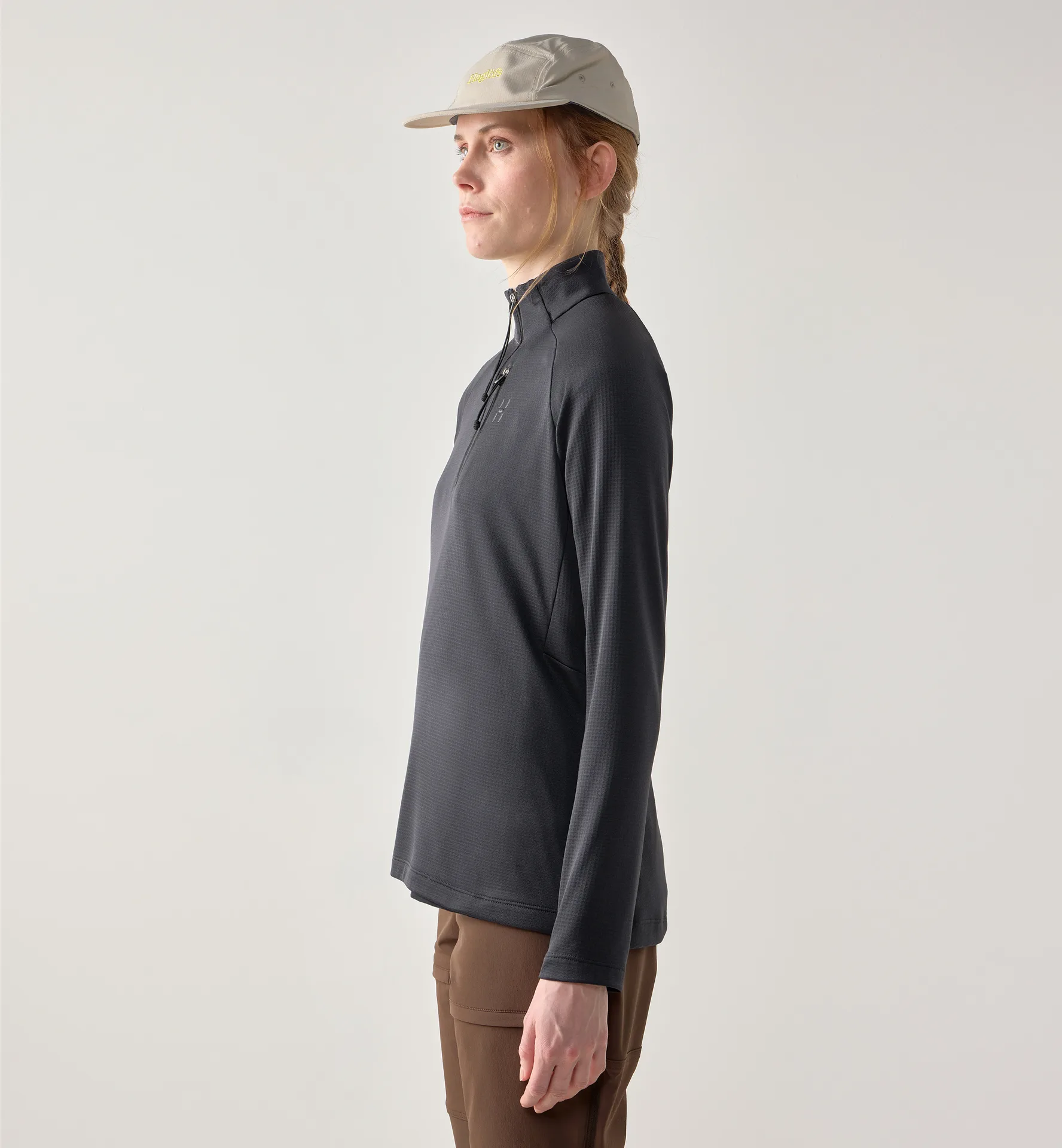 Korp Mid Halfzip Women True Black