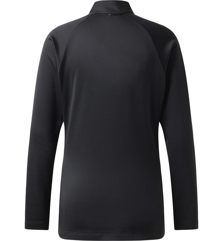 Korp Mid Halfzip Women True Black Korp Mid Halfzip Women True Black