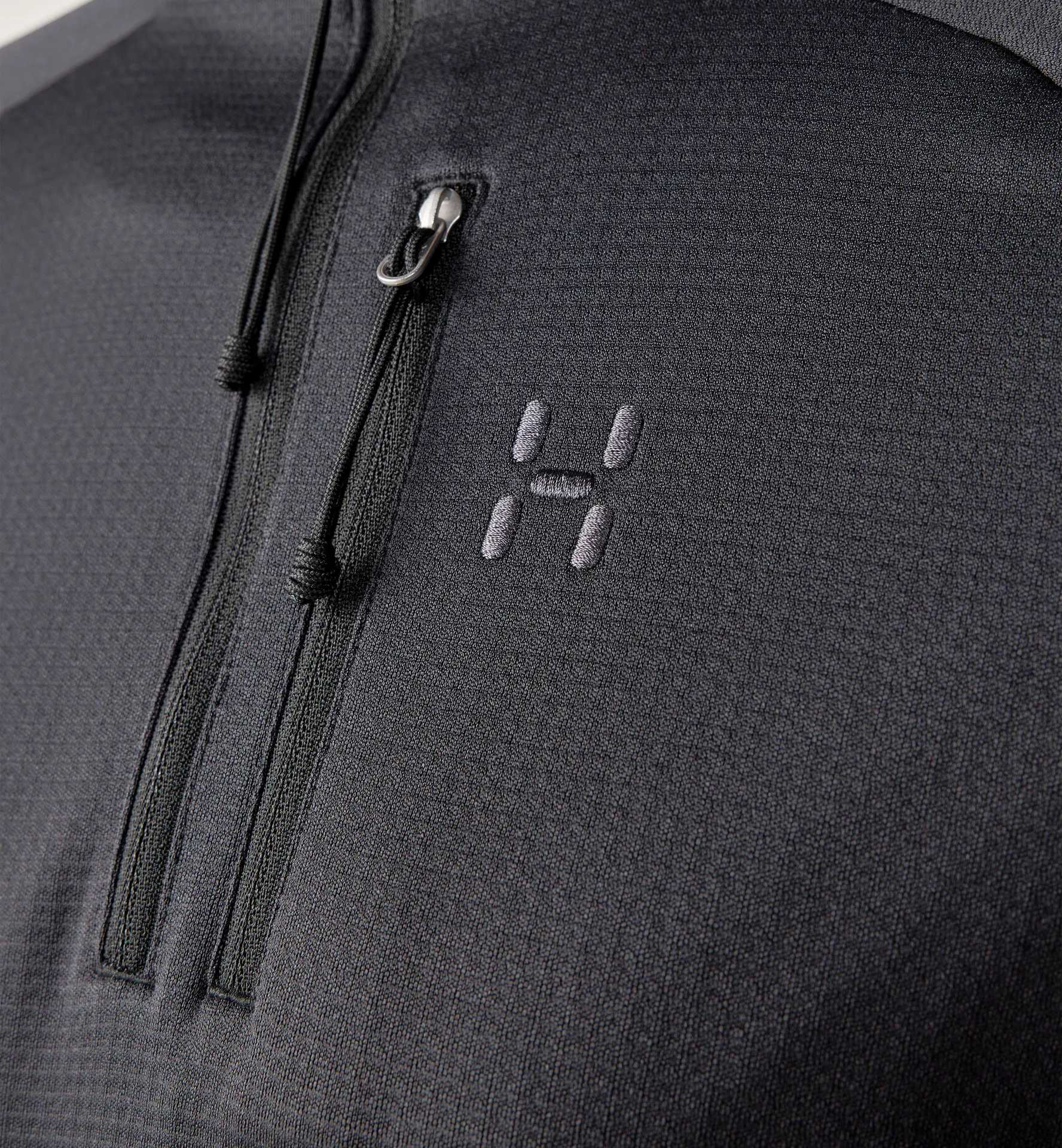 Korp Mid Halfzip Women | True Black | Activities | Hiking | Fleece
