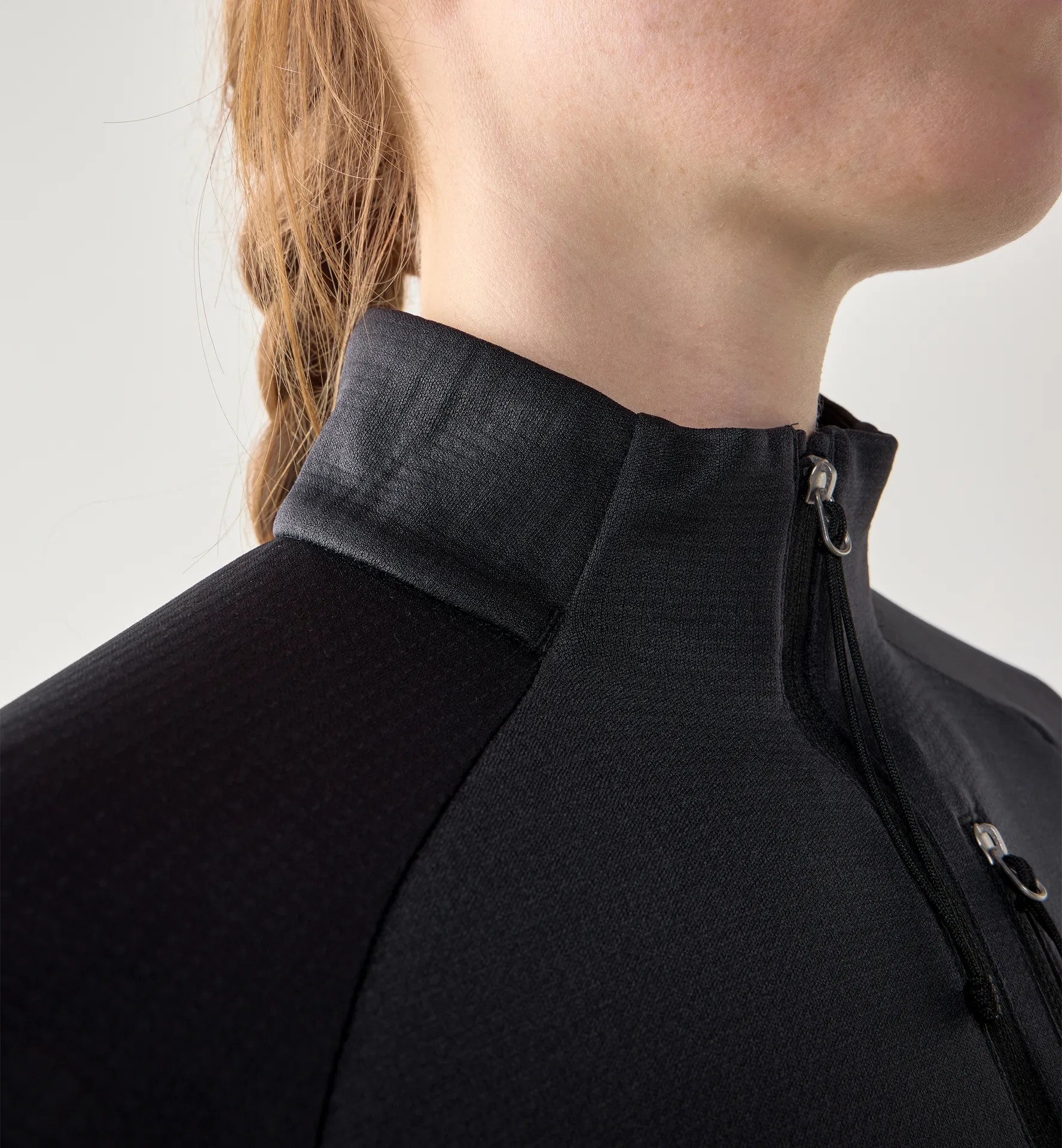 Korp Mid Halfzip Women True Black