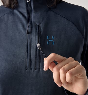 Korp Mid Halfzip Women Tarn Blue