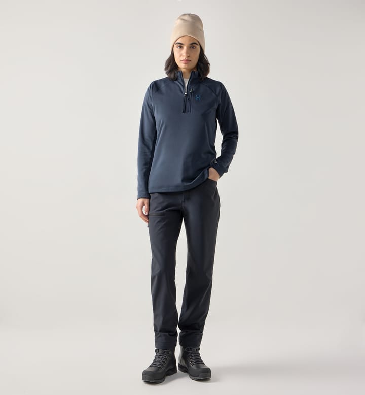 Korp Mid Halfzip Women Tarn Blue Korp Mid Halfzip Women Tarn Blue