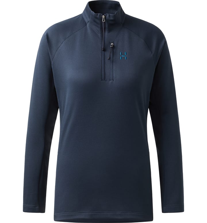 Korp Mid Halfzip Women Tarn Blue Korp Mid Halfzip Women Tarn Blue