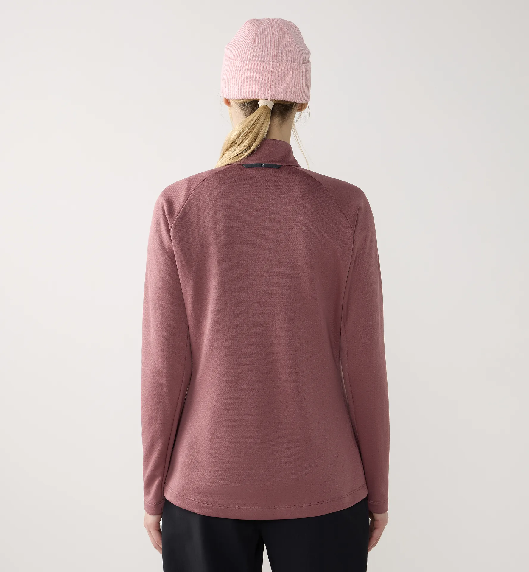 Korp Mid Halfzip Women Misty Mauve