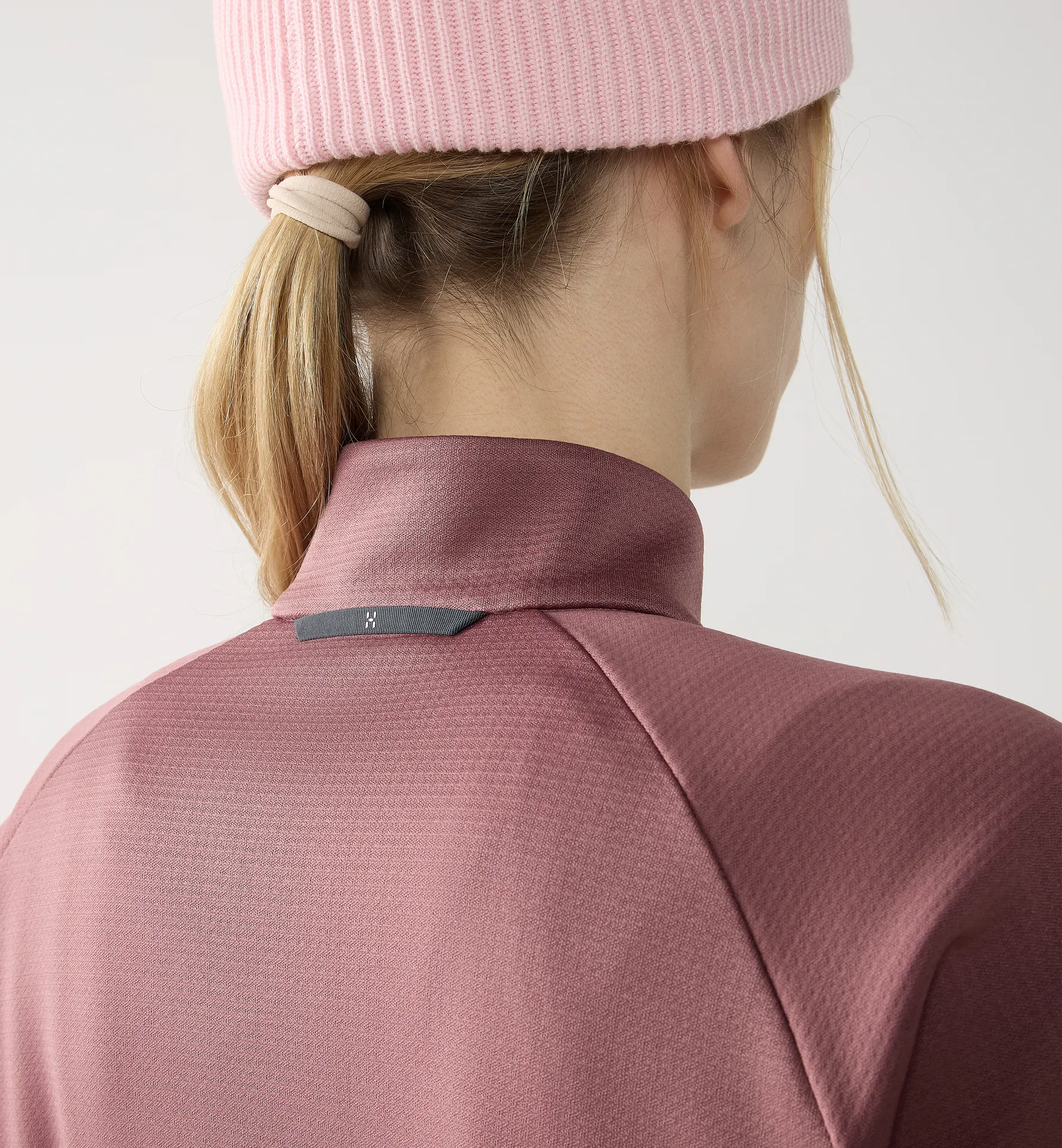 Korp Mid Halfzip Women Misty Mauve
