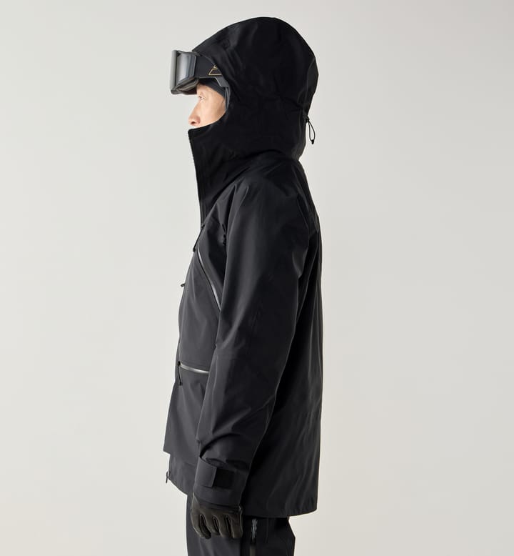 Vassi GTX Pro II Jacket Men True Black Vassi GTX Pro II Jacket Men True Black