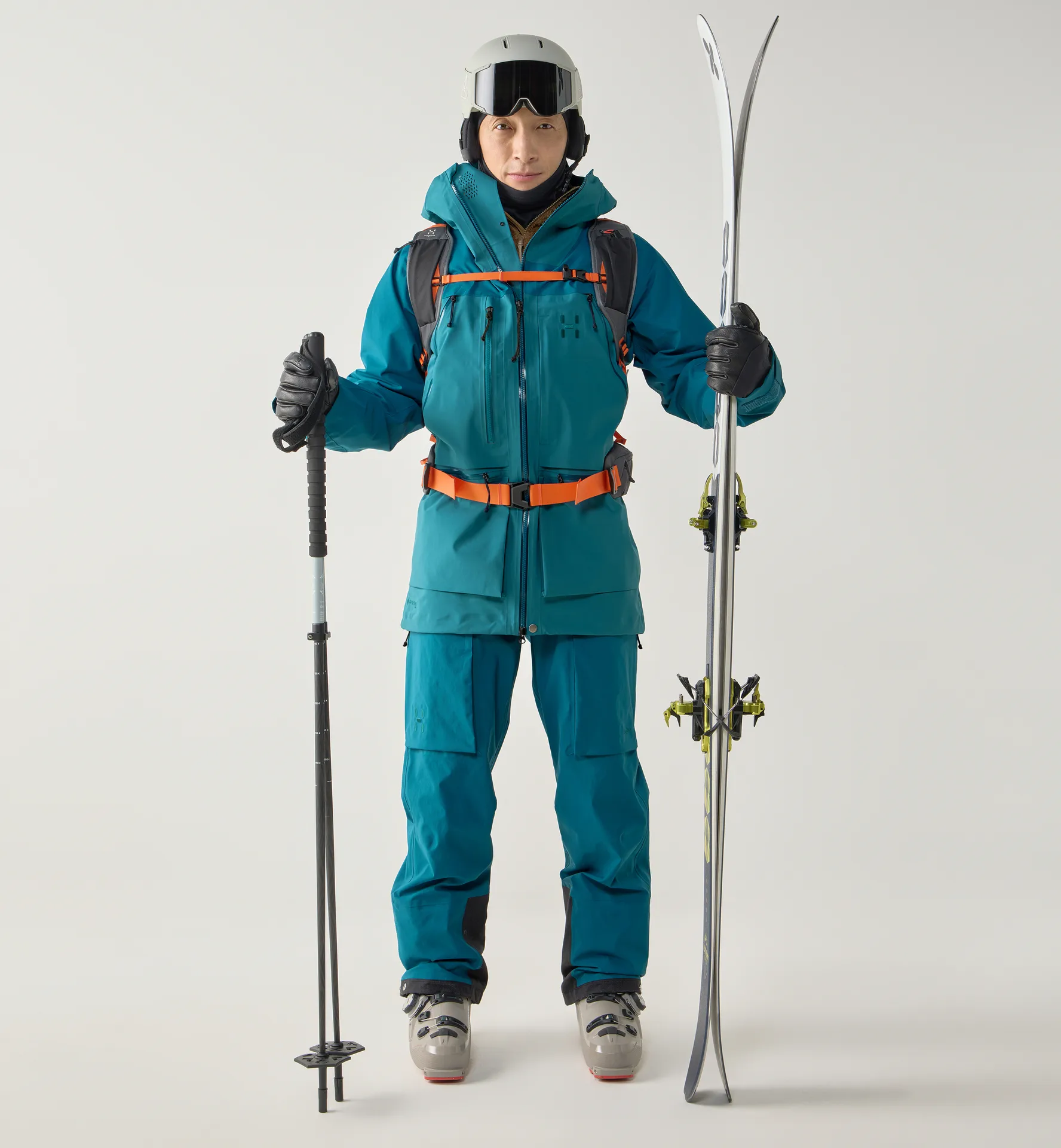 Vassi GTX Pro II Jacket Men Mountain Teal/Deep Teal