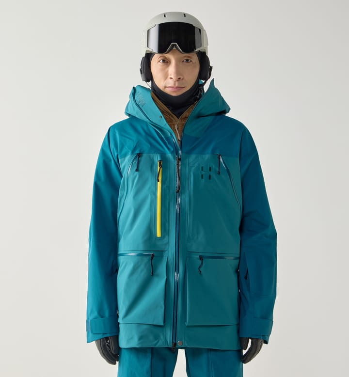 Vassi GTX Pro II Jacket Men Mountain Teal/Deep Teal