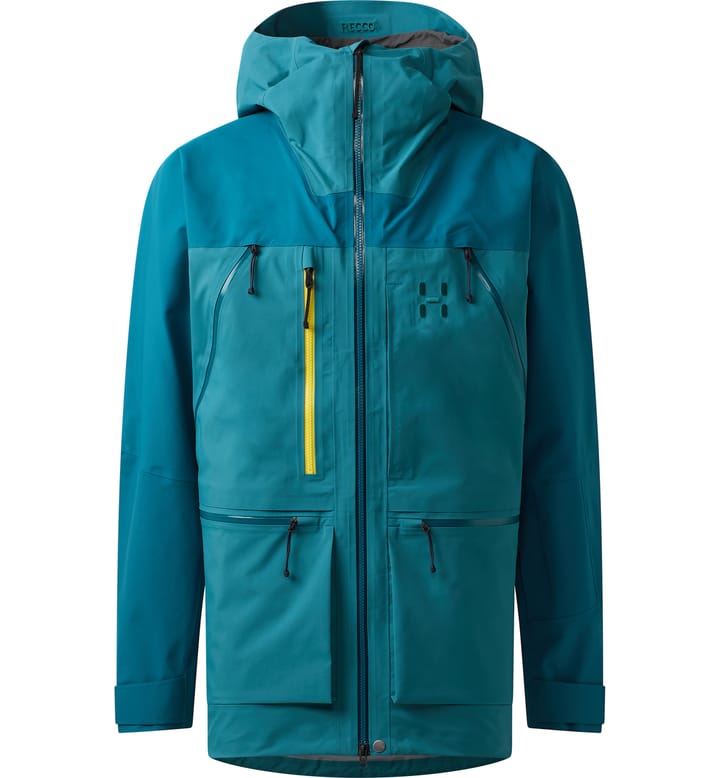 Vassi GTX Pro II Jacket Men Mountain Teal/Deep Teal