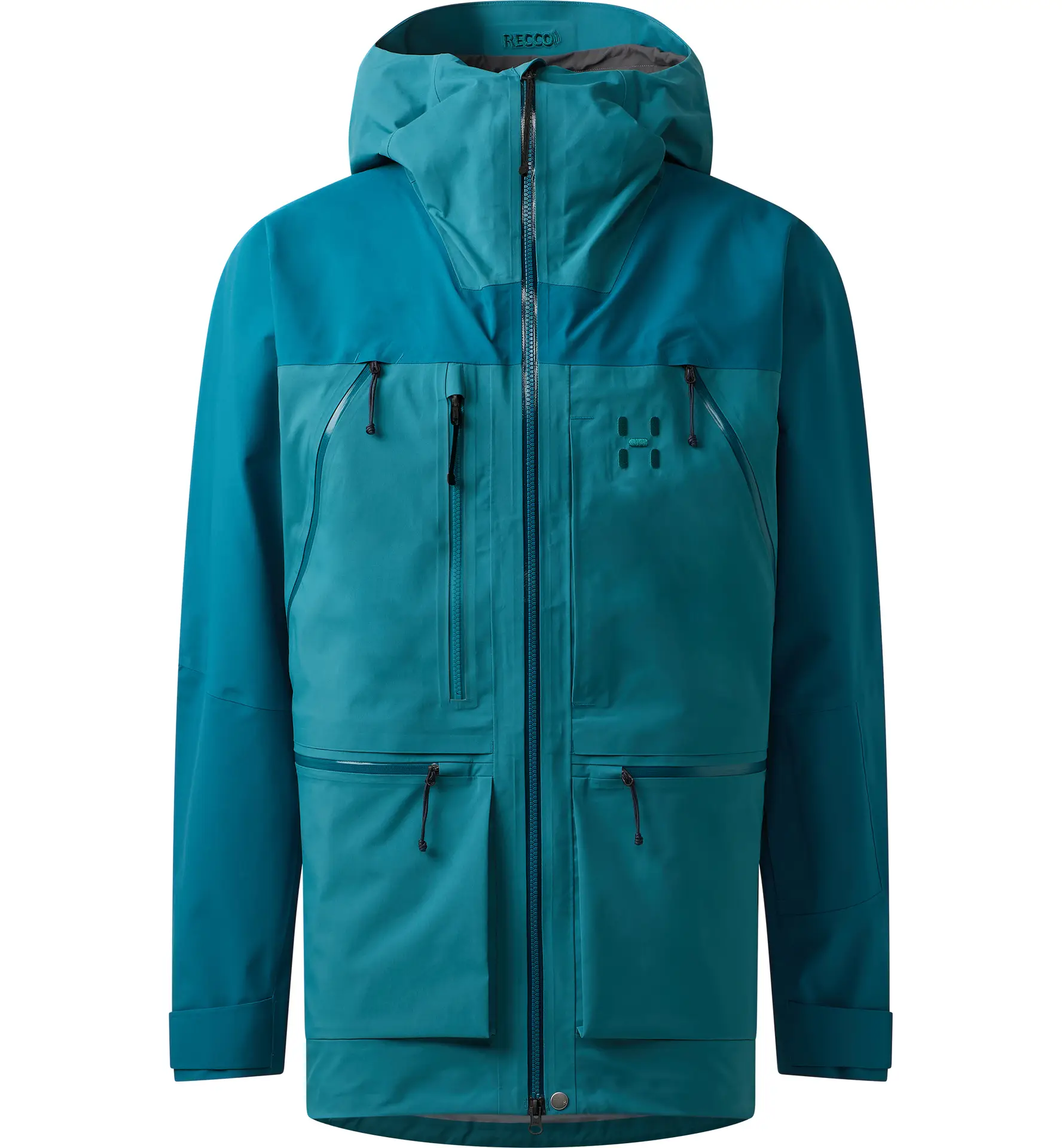 Vassi GTX Pro II Jacket Men Mountain Teal/Deep Teal