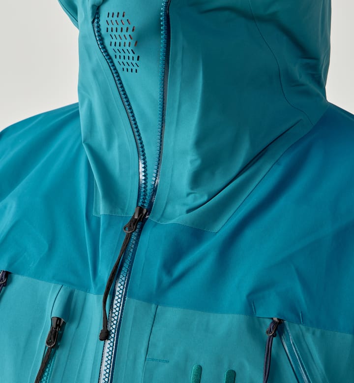 Vassi GTX Pro II Jacket Men Mountain Teal/Deep Teal Vassi GTX Pro II Jacket Men Mountain Teal/Deep Teal