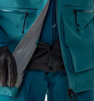 Vassi GTX Pro II Jacket Men Mountain Teal/Deep Teal