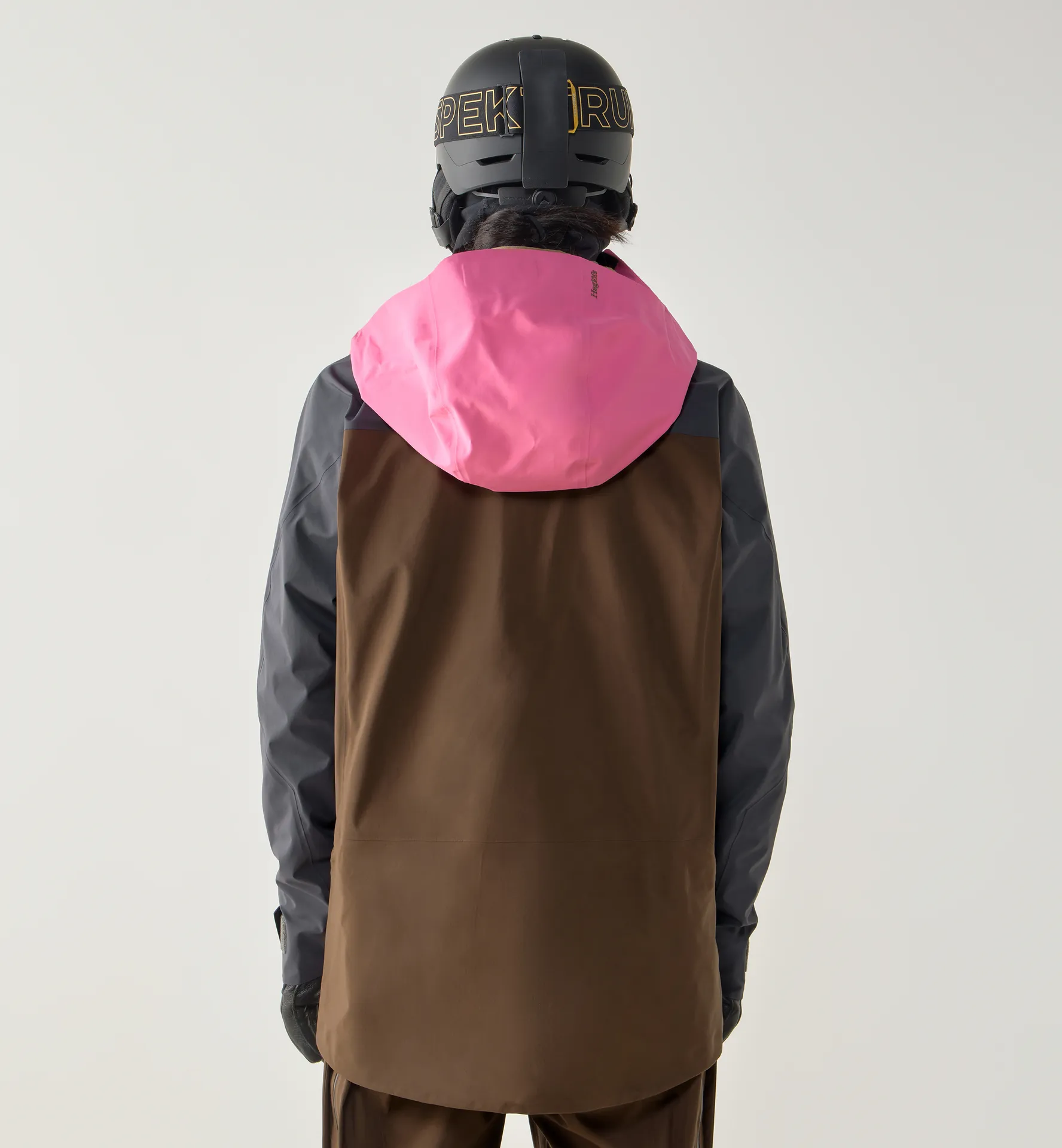 Vassi GTX Pro II Jacket Men Lantana Pink/Woodland Brown