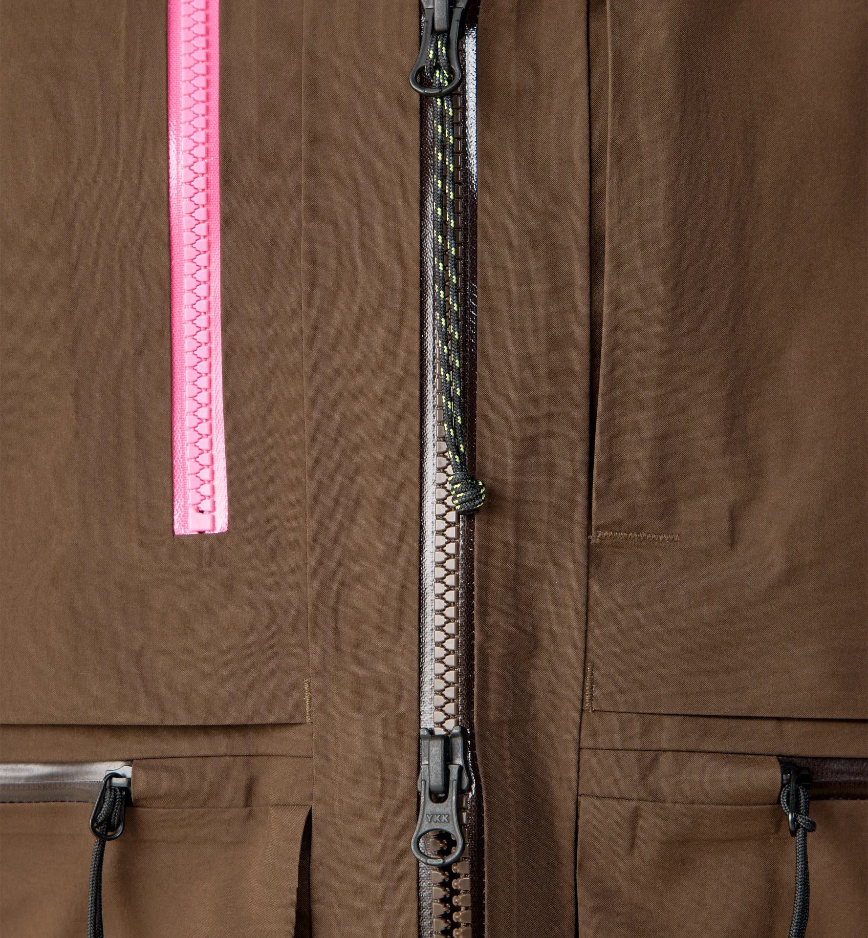 Vassi GTX Pro II Jacket Men Lantana Pink/Woodland Brown