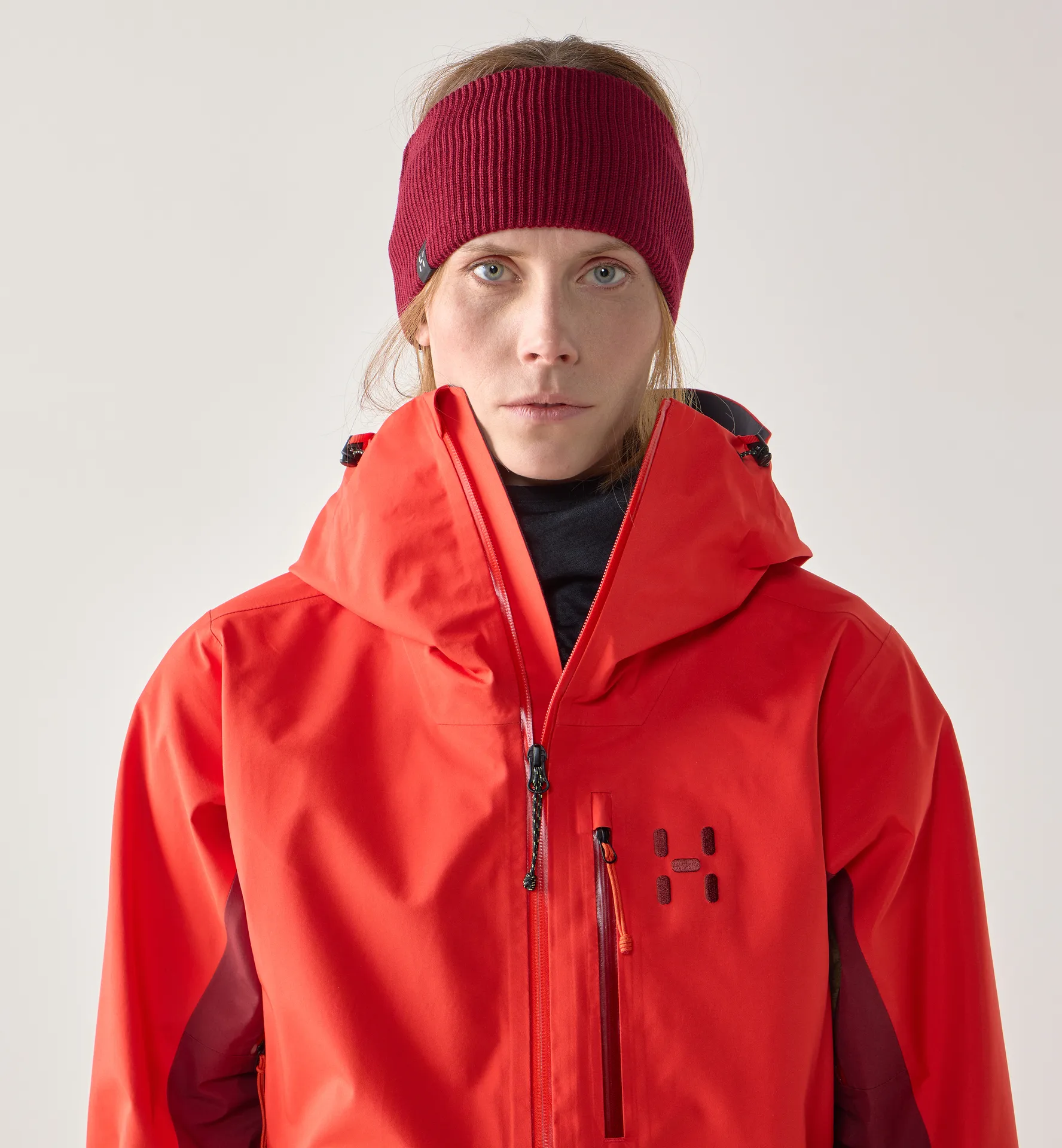 Vassi Headband Carmine Red