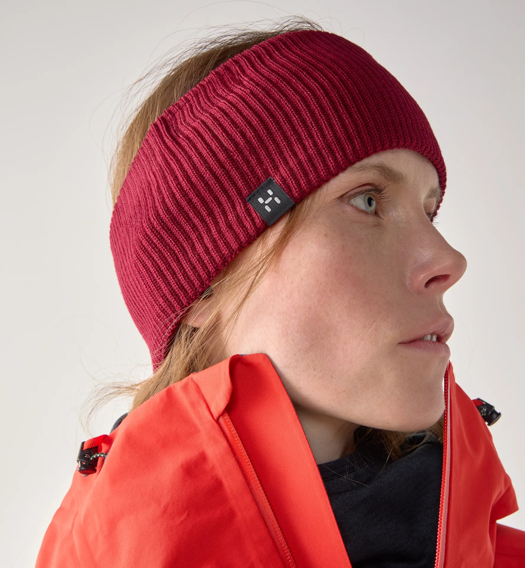 Vassi Headband Carmine Red