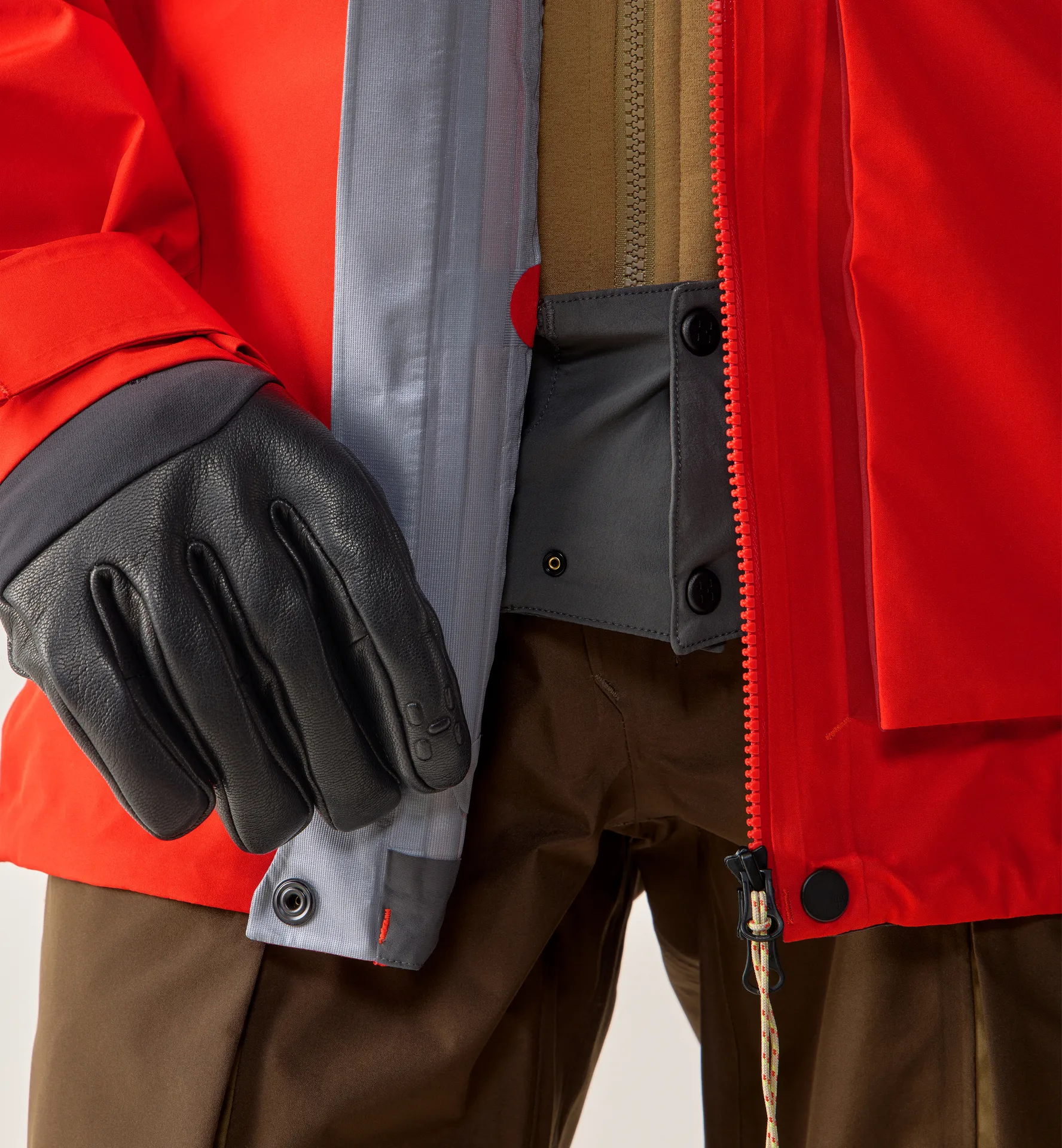 Vassi GTX II Jacket Men Tech Red/Carmine Red