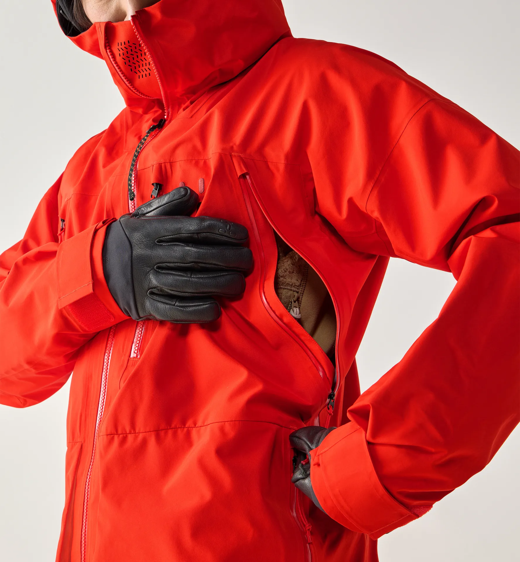 Vassi GTX II Jacket Men Tech Red/Carmine Red