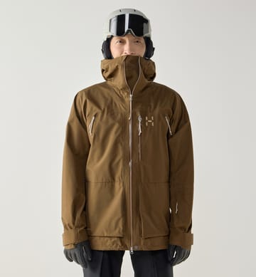 Vassi GTX II Jacket Men Teak Brown/Woodland Brown