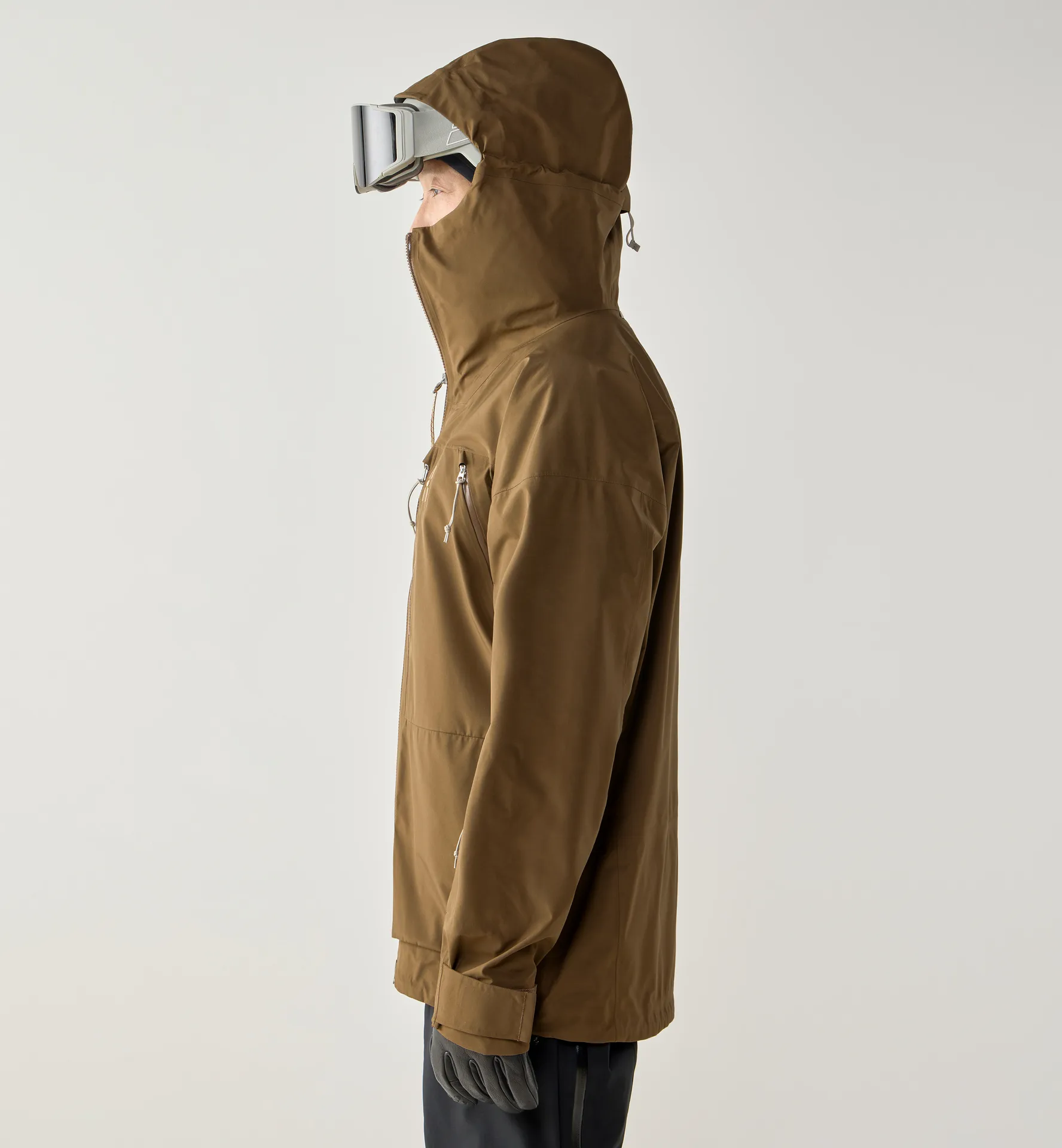 Vassi GTX II Jacket Men Teak Brown/Woodland Brown