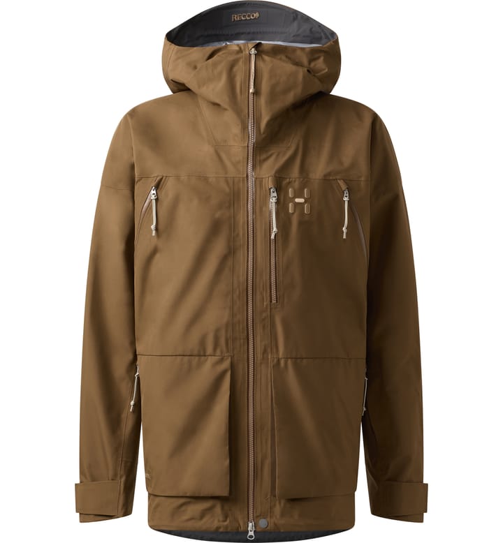 Vassi GTX II Jacket Men Teak Brown/Woodland Brown Vassi GTX II Jacket Men Teak Brown/Woodland Brown