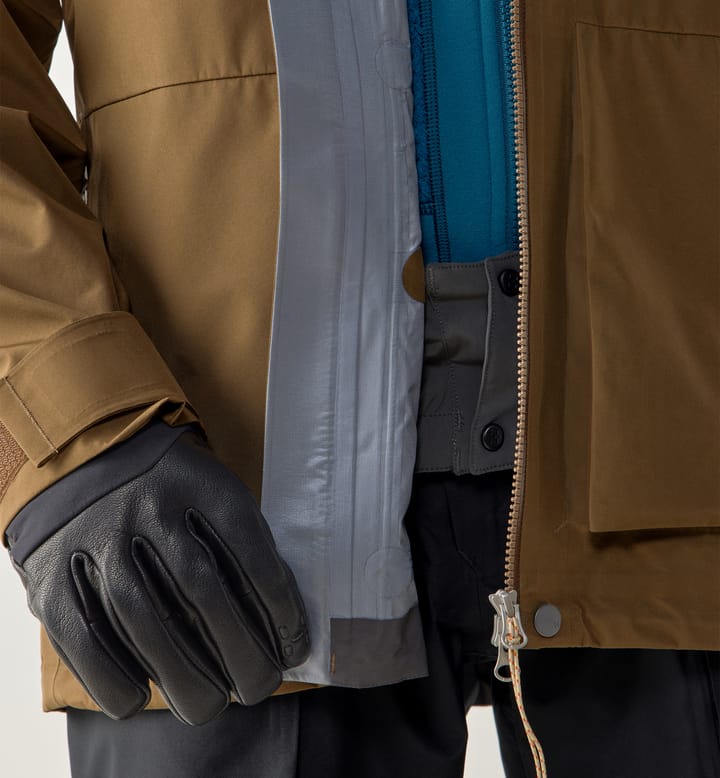 Vassi GTX II Jacket Men Teak Brown/Woodland Brown Vassi GTX II Jacket Men Teak Brown/Woodland Brown