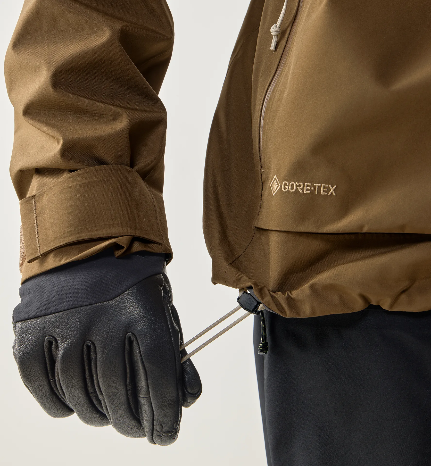 Vassi GTX II Jacket Men Teak Brown/Woodland Brown