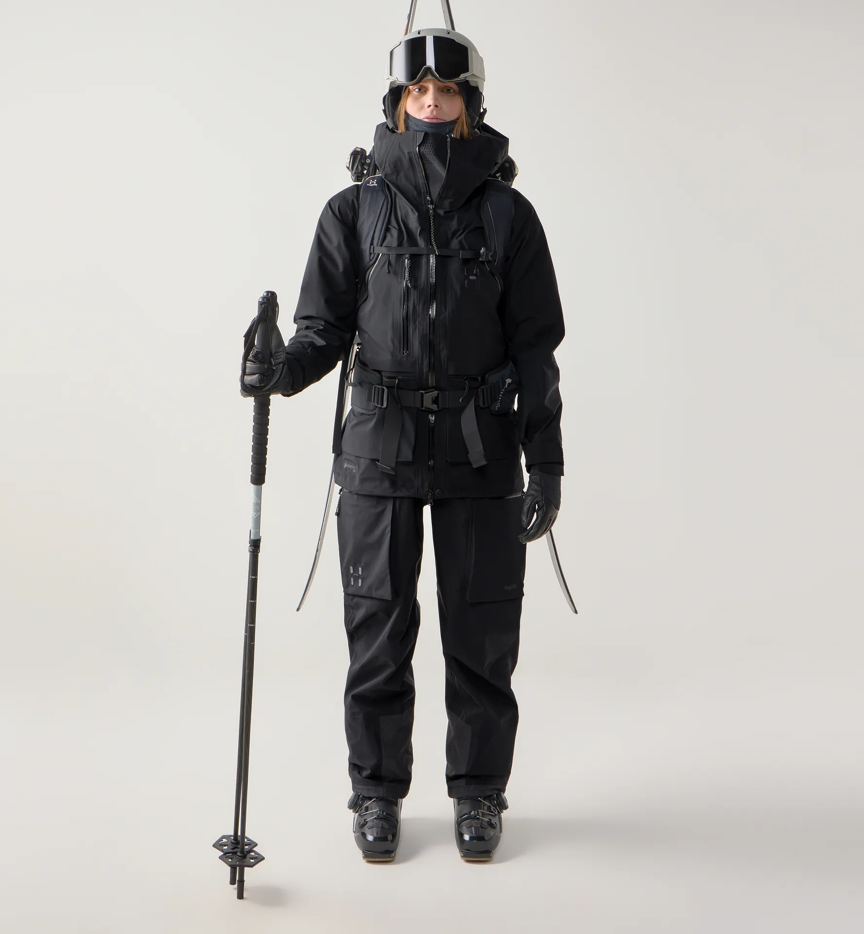 パタゴニア ゴアテックス S ボードウェア ブラック レディース 止水ジップ Vassi GTX Pro II Jacket Women | True Black | Vassi | Ski