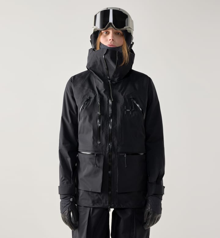 Vassi GTX Pro II Jacket Women True Black Vassi GTX Pro II Jacket Women True Black