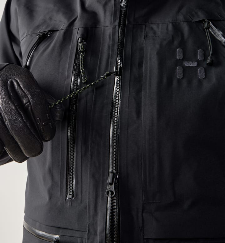 Vassi GTX Pro II Jacket Women True Black Vassi GTX Pro II Jacket Women True Black