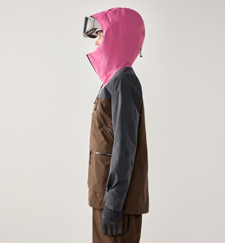 Vassi GTX Pro II Jacket Women Lantana Pink/Oak Brown Vassi GTX Pro II Jacket Women Lantana Pink/Oak Brown