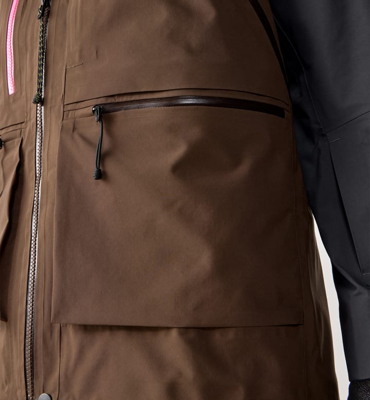 Vassi GTX Pro II Jacket Women Lantana Pink/Oak Brown Vassi GTX Pro II Jacket Women Lantana Pink/Oak Brown