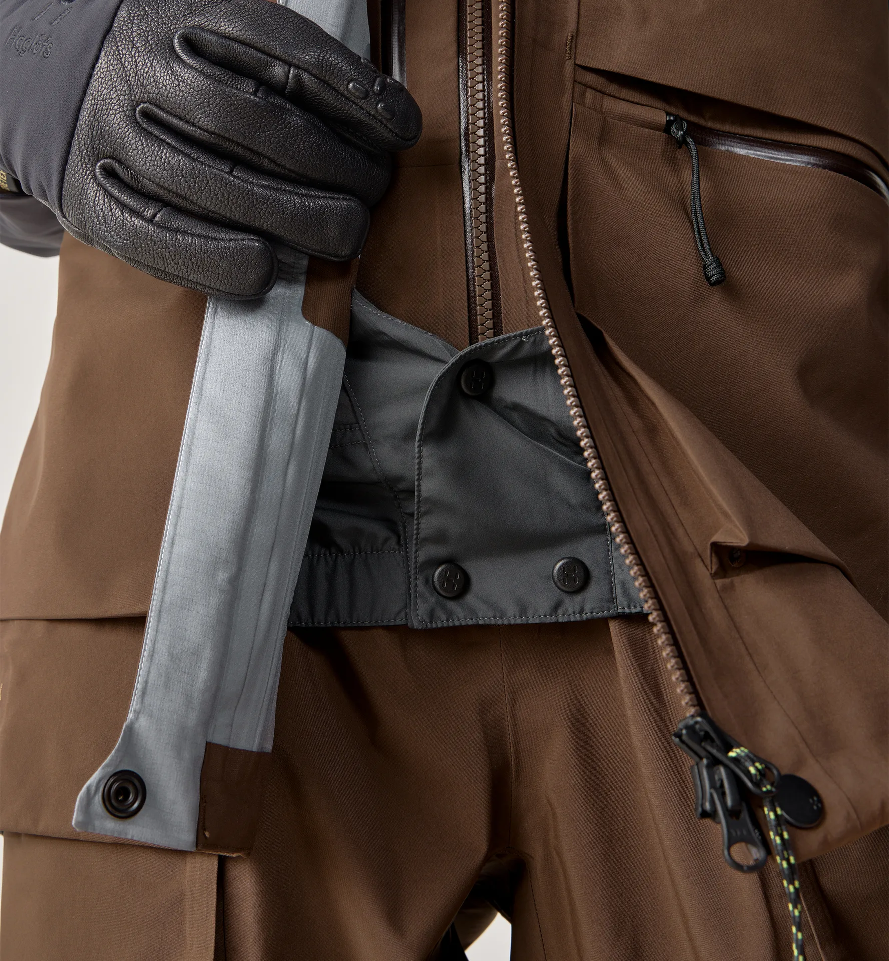 Vassi GTX Pro II Jacket Women Lantana Pink/Oak Brown