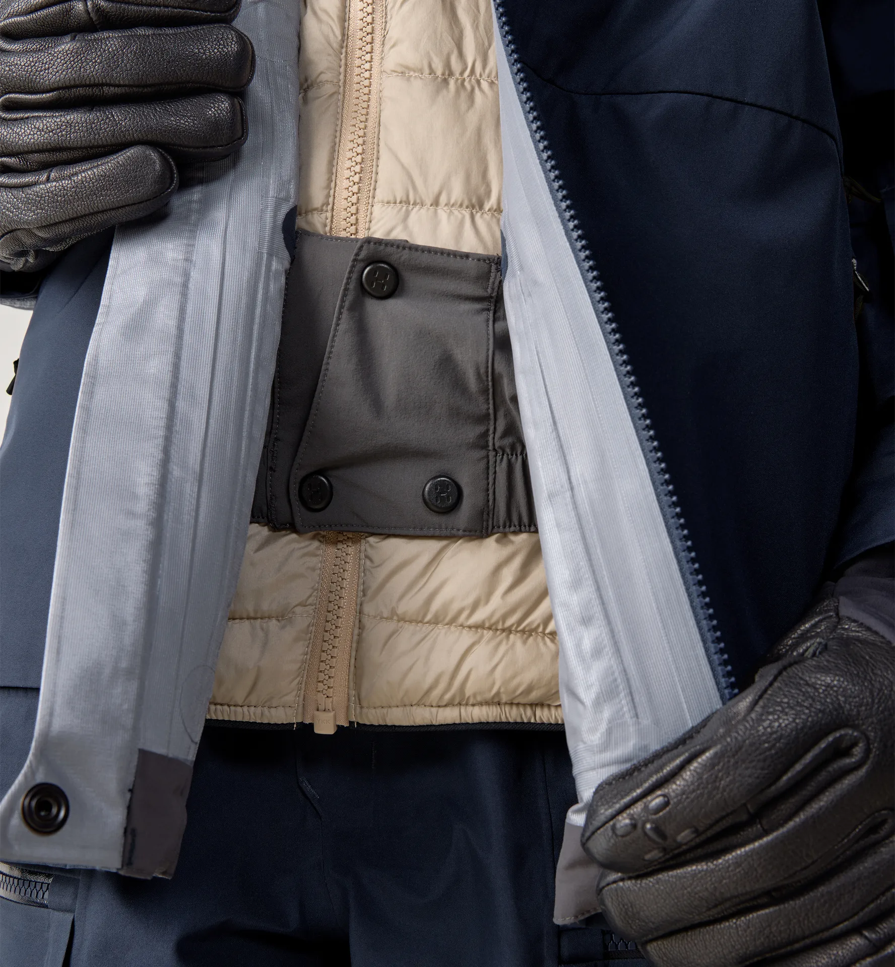 Vassi GTX II Jacket Women Tarn Blue