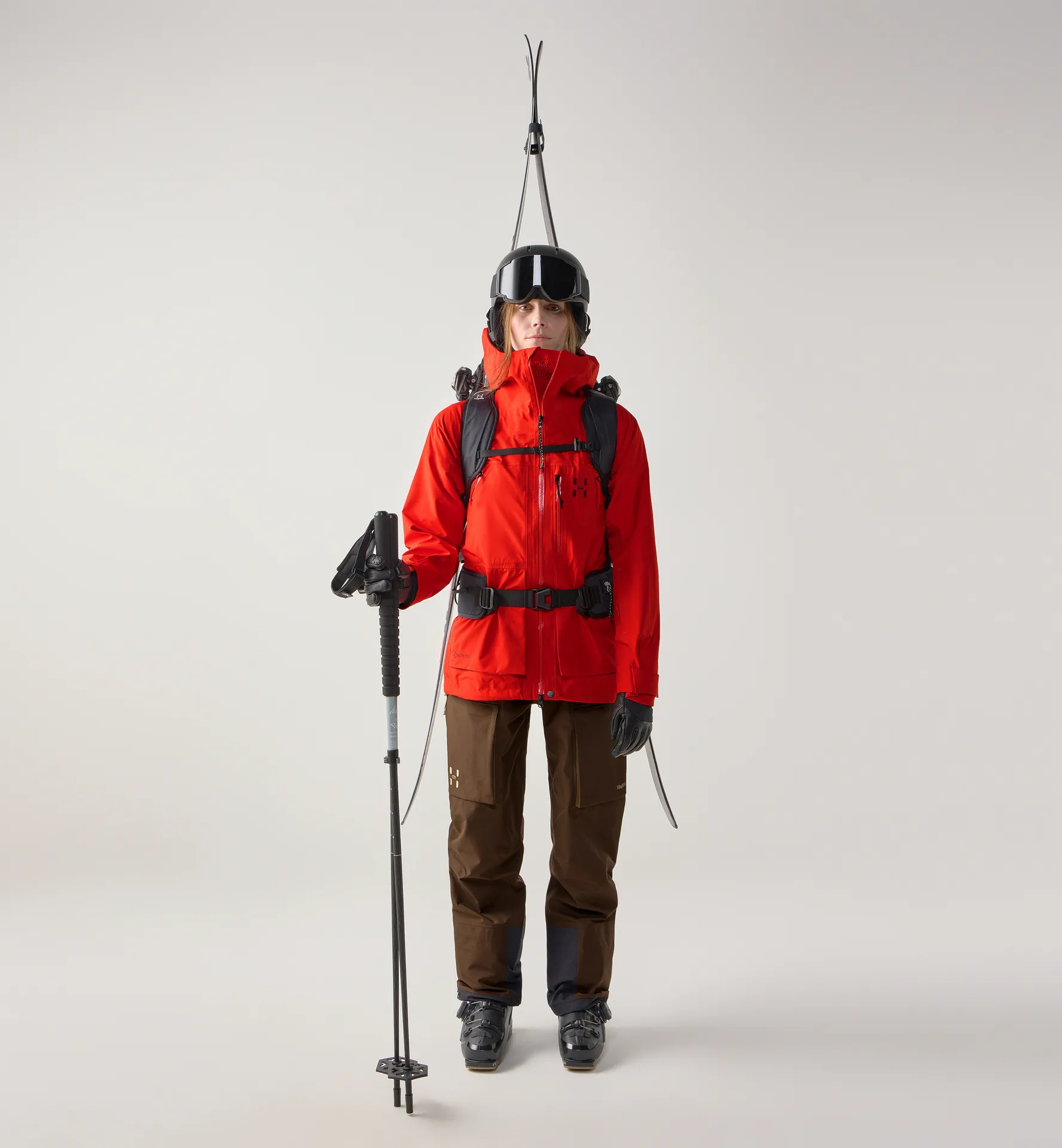 Vassi GTX II Jacket Women Tech Red/Carmine Red