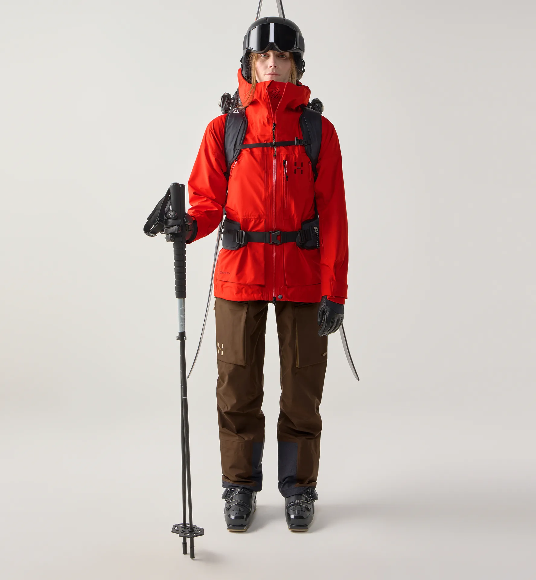 Vassi GTX II Jacket Women Tech Red/Carmine Red