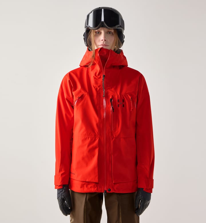 Vassi GTX II Jacket Women Tech Red/Carmine Red Vassi GTX II Jacket Women Tech Red/Carmine Red
