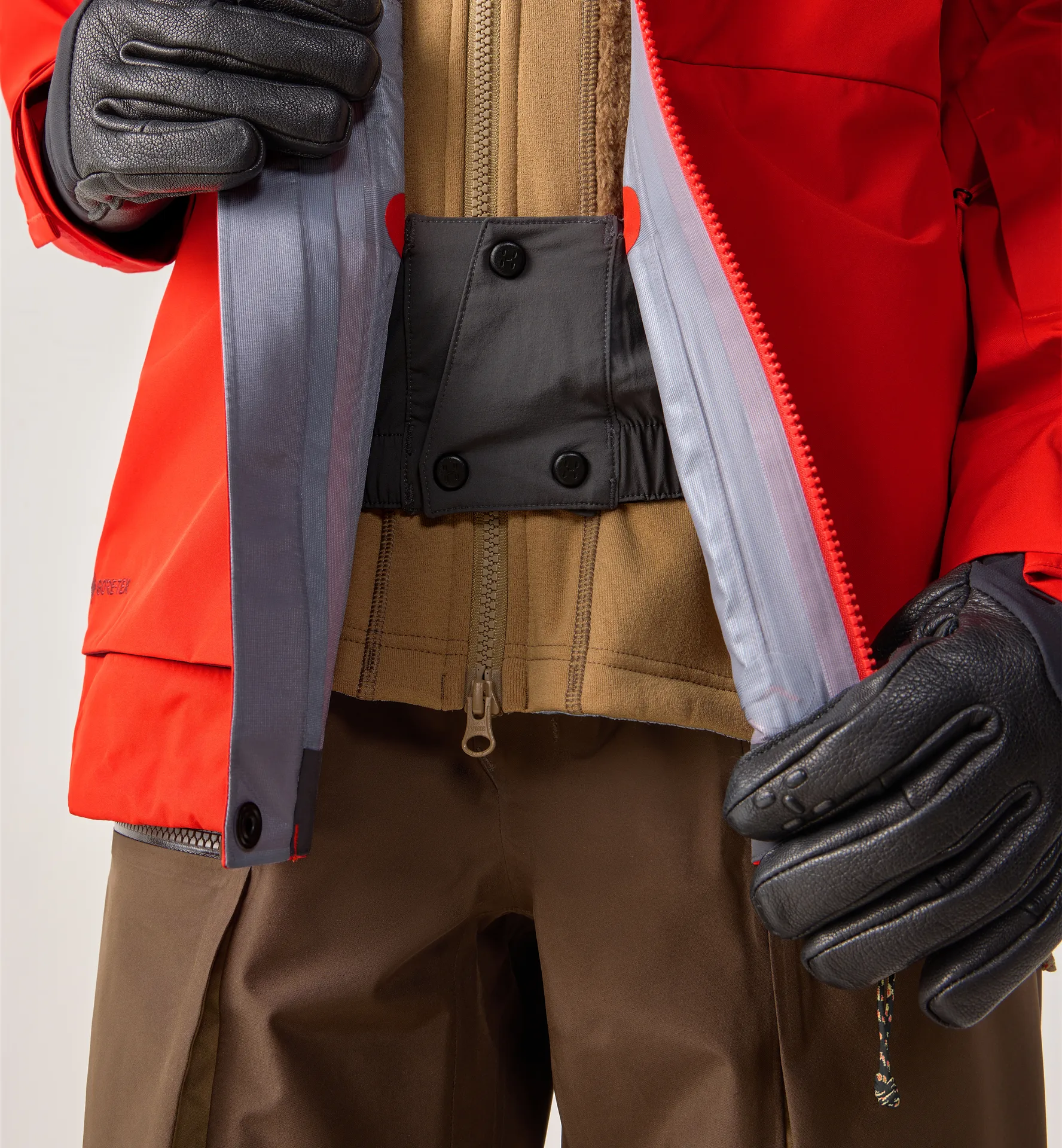 Vassi GTX II Jacket Women Tech Red/Carmine Red