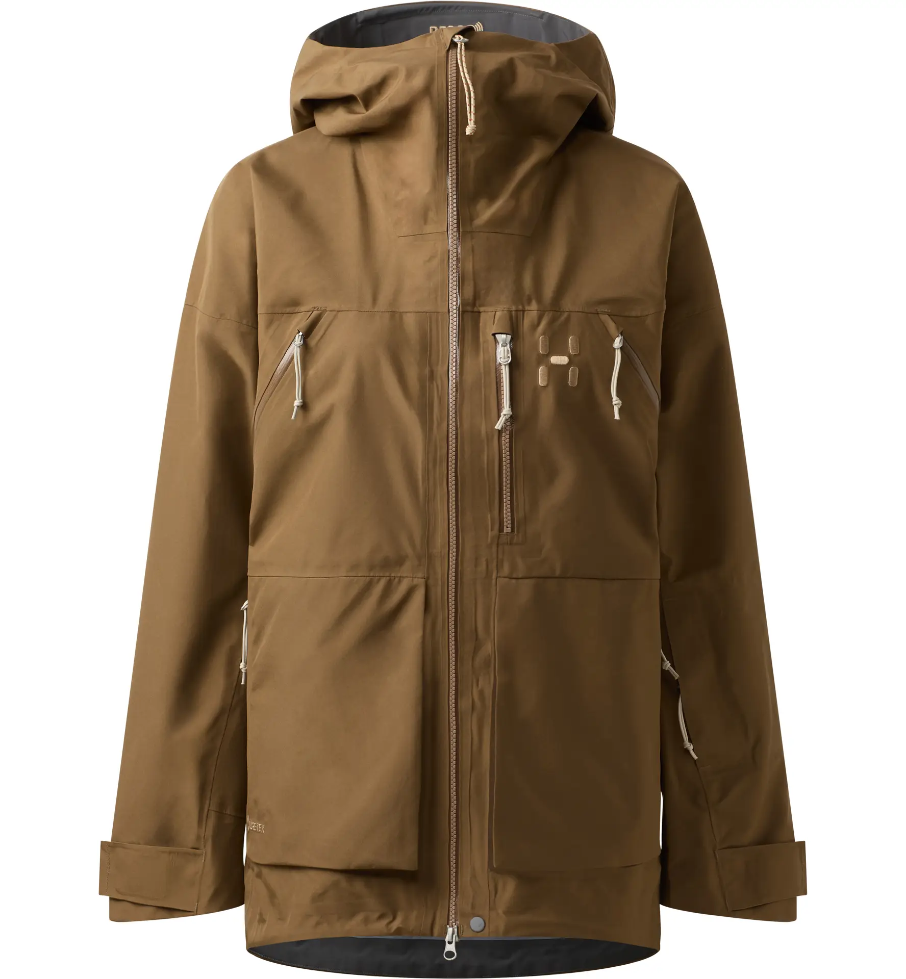 Vassi GTX II Jacket Women Teak Brown/Woodland Brown