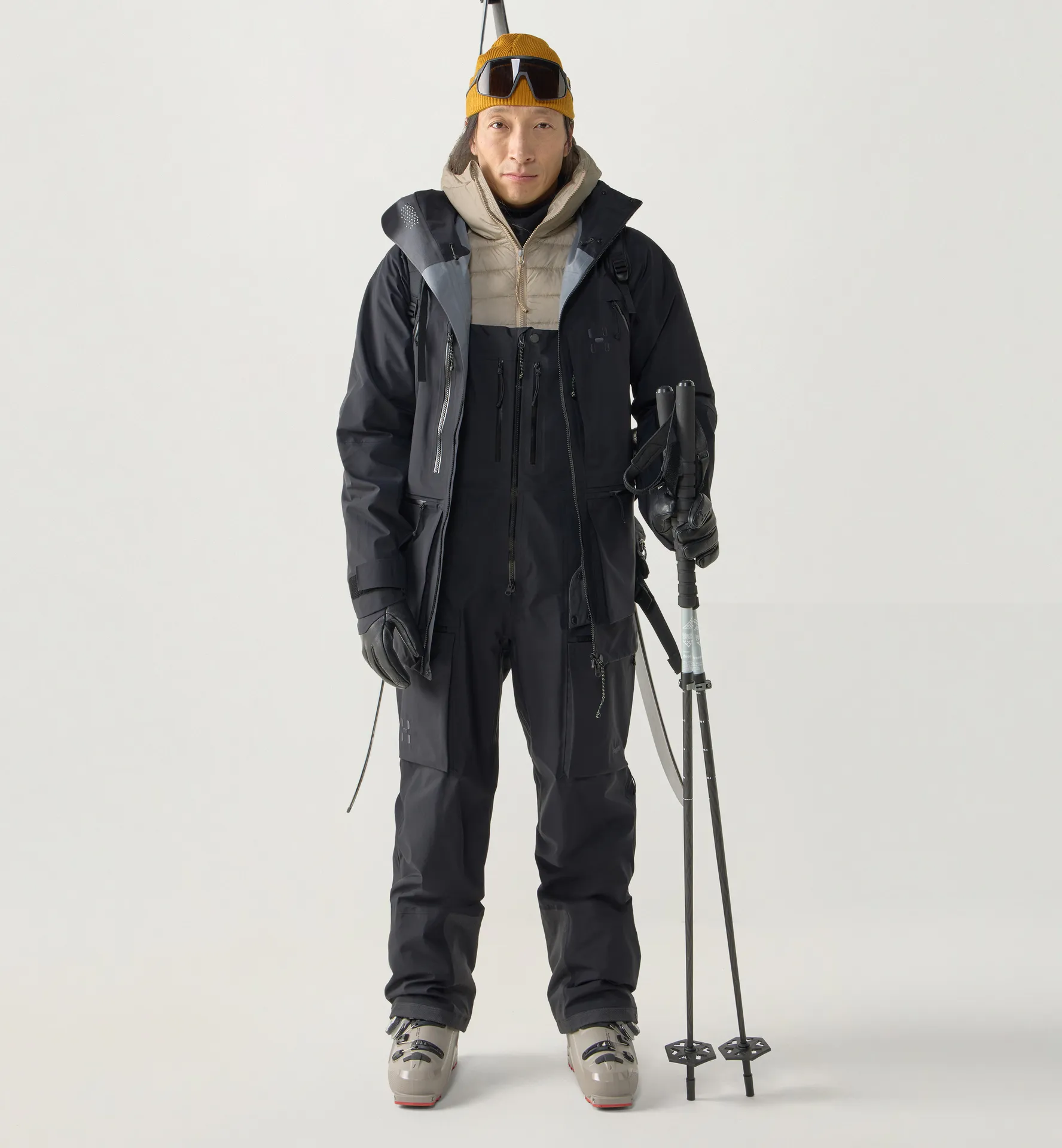 Vassi GTX Pro II Bib Men | True Black | Vassi | Ski | Snowboarding