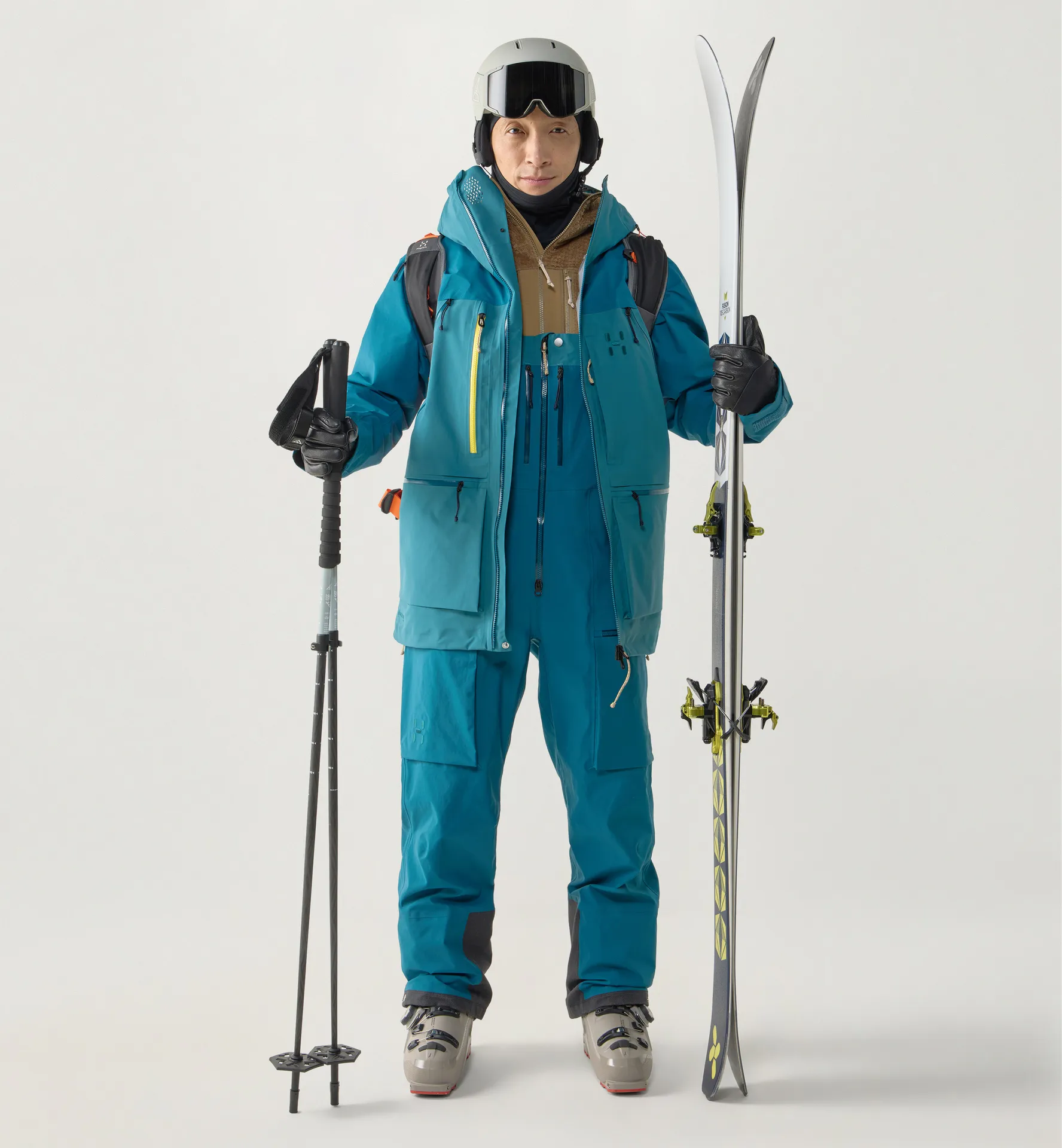Vassi GTX Pro II Bib Men | Deep Teal | Vassi | Ski | Snowboarding