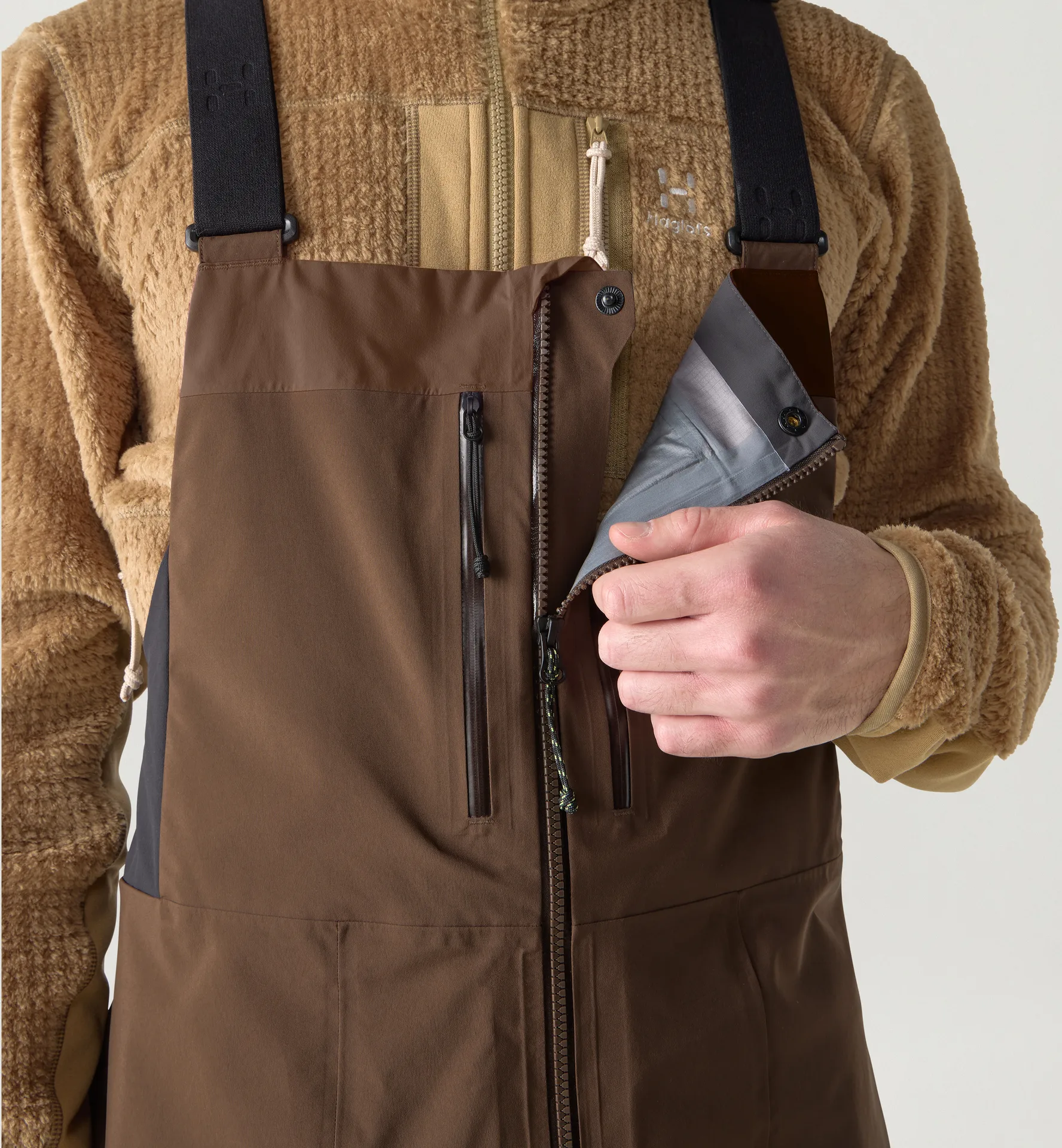 Vassi GTX Pro II Bib Men Woodland Brown