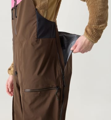 Vassi GTX Pro II Bib Men Woodland Brown