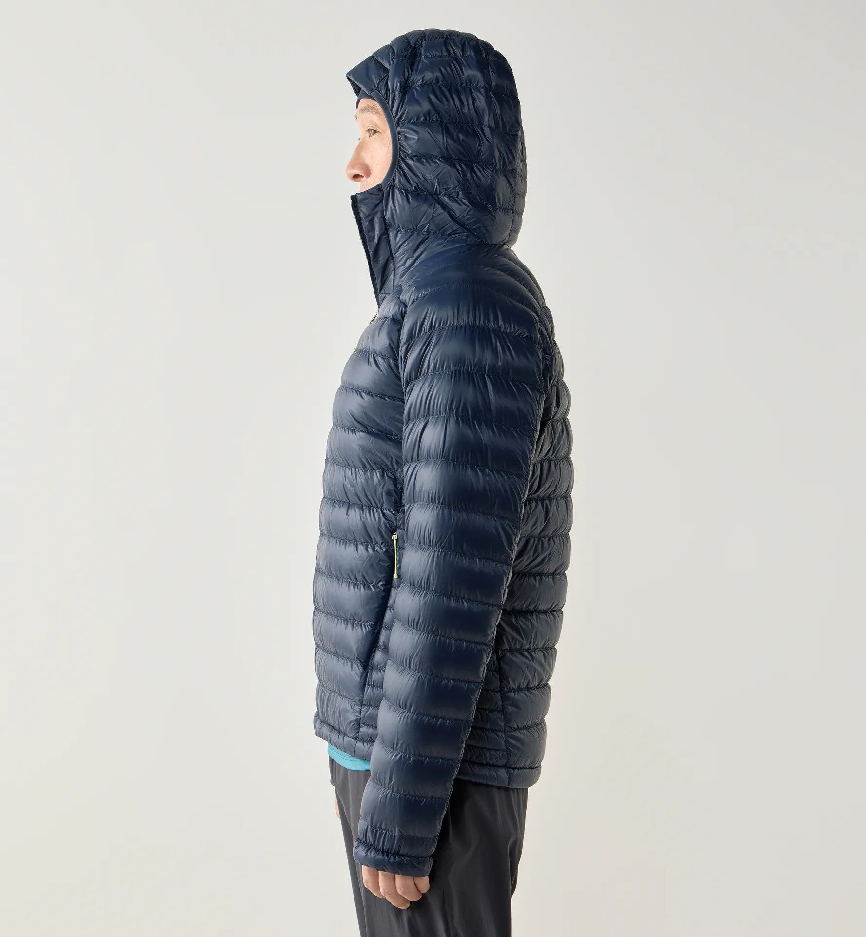 L.I.M Down II Hood Men Tarn Blue