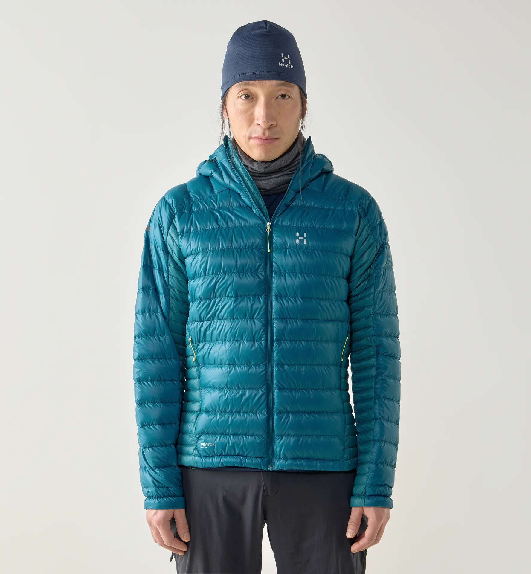 L.I.M Down II Hood Men Deep Teal/Mountain Teal