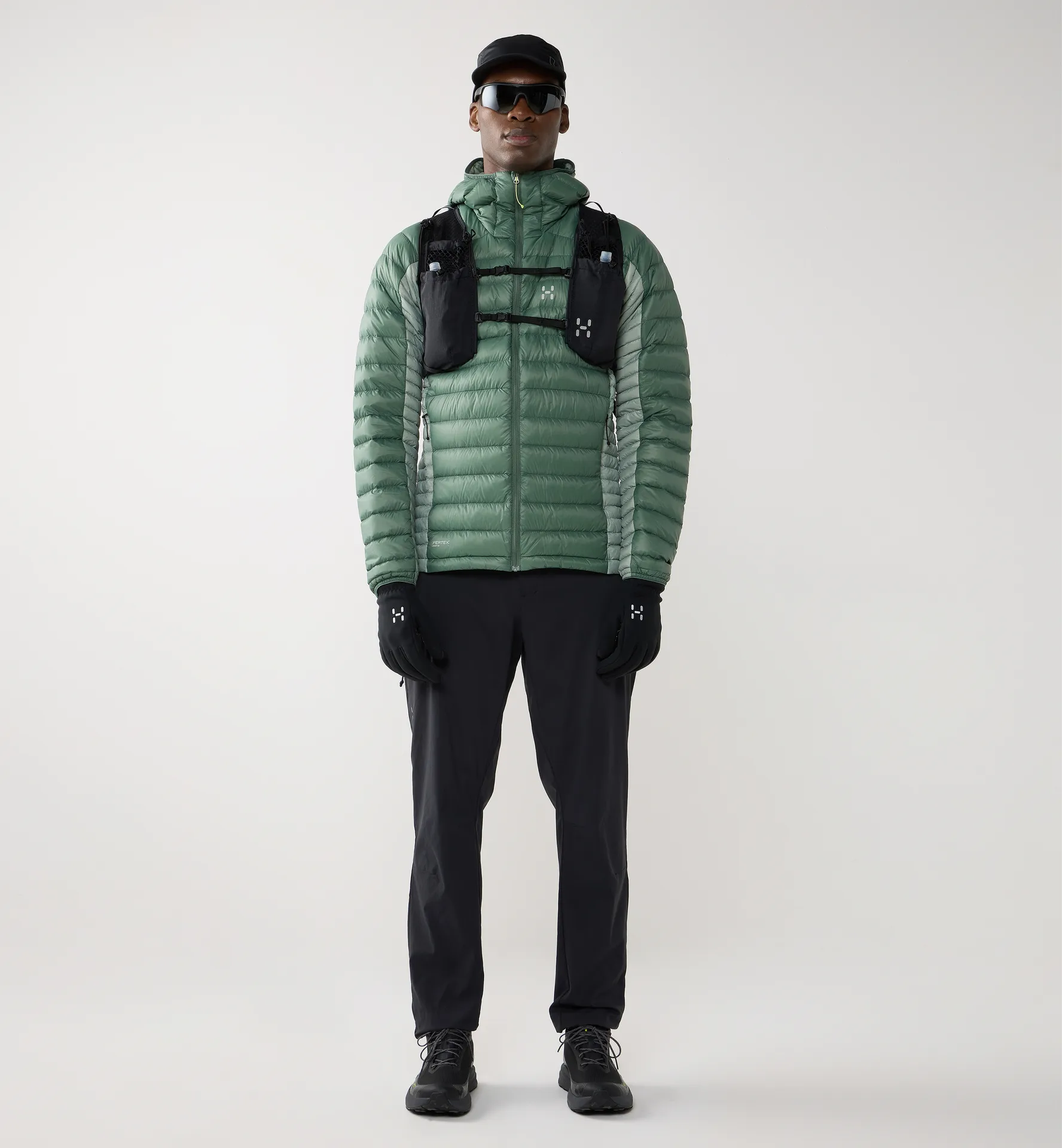 L.I.M Down II Hood Men Chlorophyll Green/Dew Green