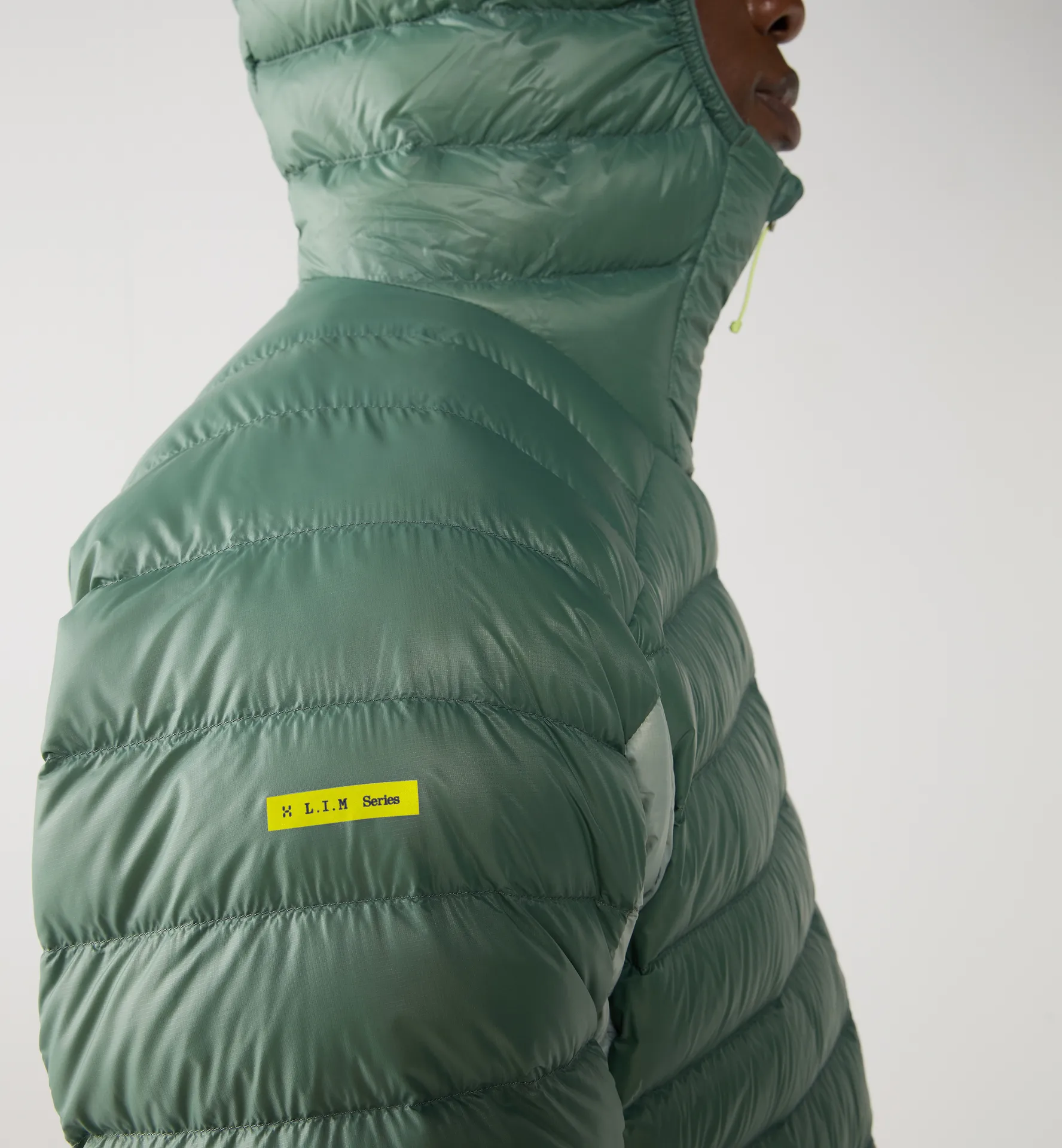 L.I.M Down II Hood Men Chlorophyll Green/Dew Green